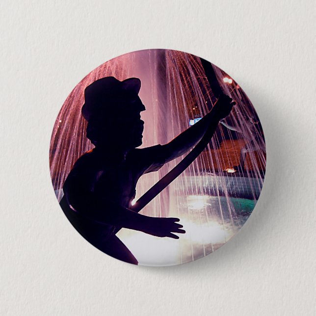 Bóton Redondo 5.08cm Frankenmuth Michigan (Frente)