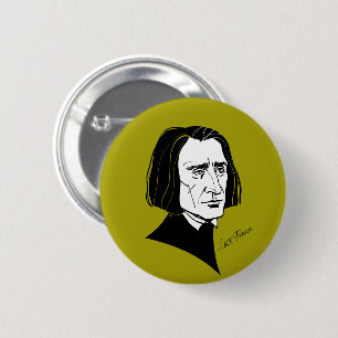 Bóton Redondo 5.08cm Franz Liszt