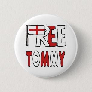 Bóton Redondo 5.08cm Free Tommy