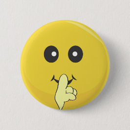 Bóton Redondo 5.08cm Frente de Sorriso Silencioso