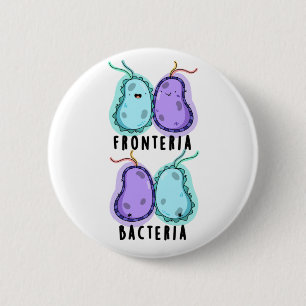 Bóton Redondo 5.08cm Fronteria Bacteria Fúria Biologia Cuta