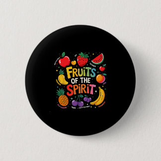 Bóton Redondo 5.08cm Fruit Of The Spirit Fruit Colorful Summer Vacation