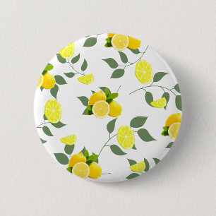 Bóton Redondo 5.08cm FRUTA DE VERÃO DO CICLO TROPICO LÍNGUA laranja