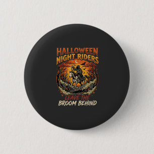 Bóton Redondo 5.08cm Fuga do Cavaleiro Sinistro de Halloween