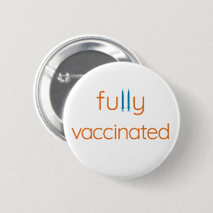 Bóton Redondo 5.08cm fully vaccinated button