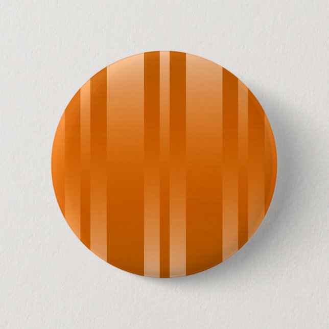 Bóton Redondo 5.08cm Fundo de faixas laranja (Frente)