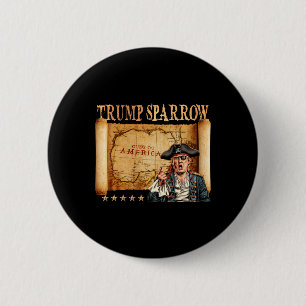 Bóton Redondo 5.08cm Funny Trump Renomeando Golfo Do México Humo Políti
