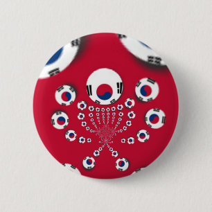 Bóton Redondo 5.08cm Futebol.