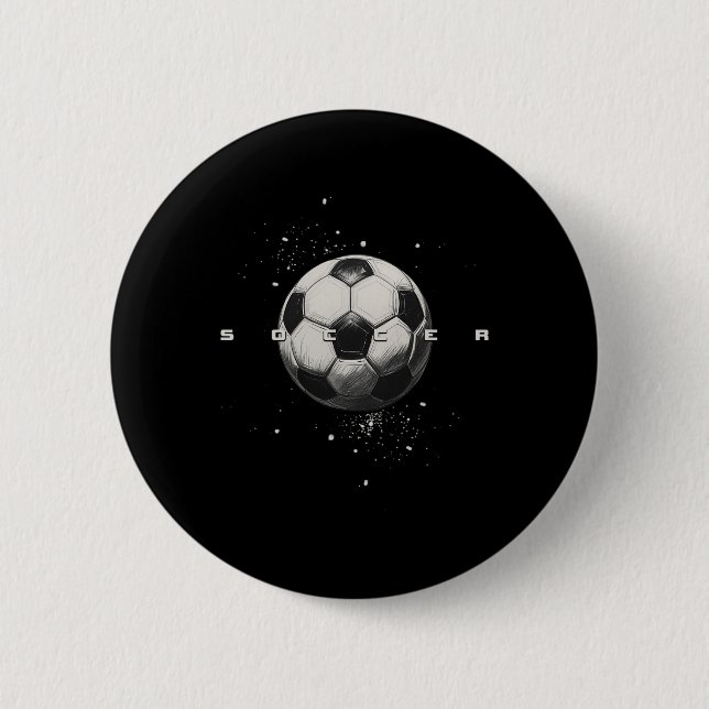 Bóton Redondo 5.08cm Futebol _11  (Frente)