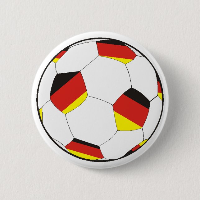 Bóton Redondo 5.08cm Futebol Alemanha (Frente)