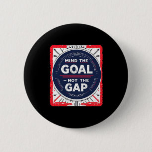 Bóton Redondo 5.08cm Futebol Goal Gap