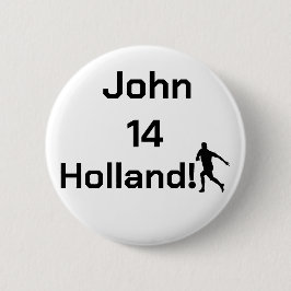 Bóton Redondo 5.08cm Futebol holandês, personalizável