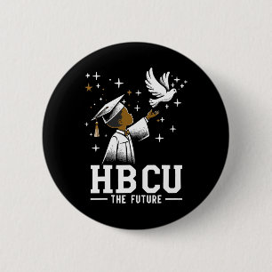 Bóton Redondo 5.08cm Futuro Graduado Hbcu História Faculdade Negra Juve