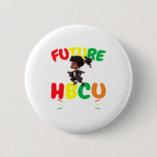 Bóton Redondo 5.08cm Futuro Graduado Hbcu História Faculdade Negra Juve