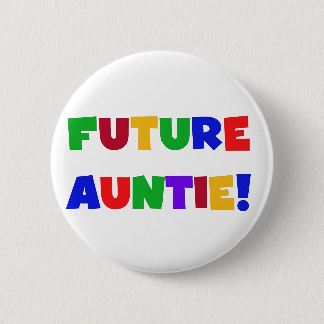 Bóton Redondo 5.08cm Futuros Camisetas e presentes de cores primárias (Frente)