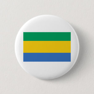 Bóton Redondo 5.08cm Gabão Flag