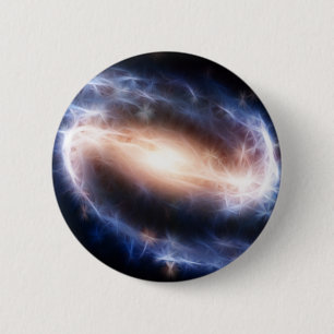 Bóton Redondo 5.08cm Galáxia espiral barrada