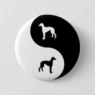 Bóton Redondo 5.08cm Galgo Yin Yang