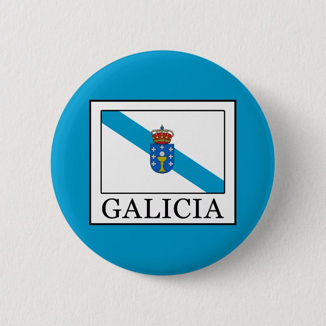 Bóton Redondo 5.08cm Galiza (Frente)
