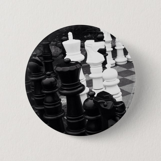 Bóton Redondo 5.08cm Game of Chess Button (Frente)