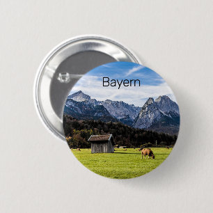 Bóton Redondo 5.08cm Garmisch Partenkirchen Alps Bavaria Alemanha