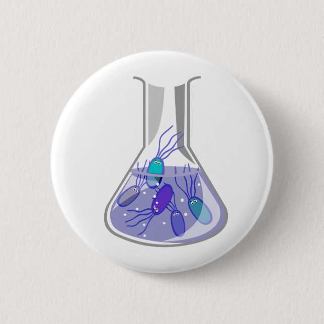 Bóton Redondo 5.08cm Garrafa de cultura (Frente)