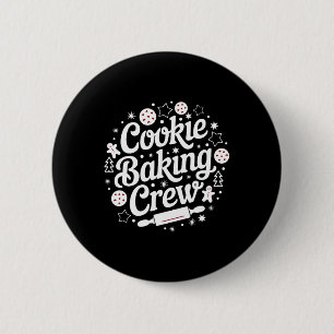Bóton Redondo 5.08cm Gartney's Womens Matching Cookie Baking Crew