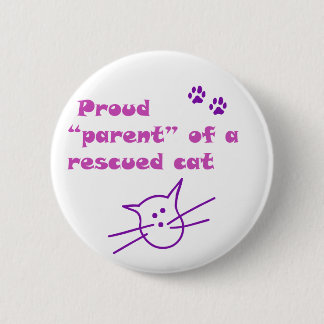 Bóton Redondo 5.08cm gato orgulhoso