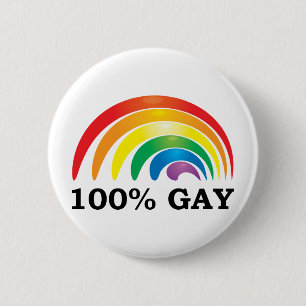 Bóton Redondo 5.08cm Gay de 100%