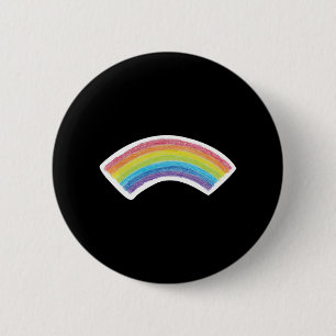 Bóton Redondo 5.08cm Gay de desenho do arco-íris Lgbtq