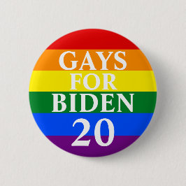 Bóton Redondo 5.08cm Gay Para Botão Biden