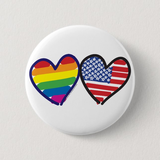BÓTON REDONDO 5.08CM GAY-PRIDE-HEART-AND-FLAG (Frente)