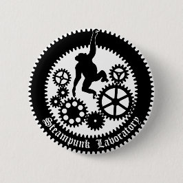 Bóton Redondo 5.08cm gear monkey 2