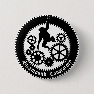 Bóton Redondo 5.08cm gear monkey 2