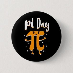 Bóton Redondo 5.08cm Geeks De Álgebra Pi Day Para Estudantes Para Nerd