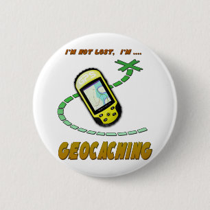 Bóton Redondo 5.08cm Geocaching