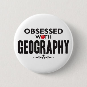 Bóton Redondo 5.08cm Geografia obcecada
