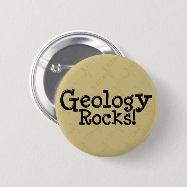 Bóton Redondo 5.08cm Geologia é demais! (Frente & Verso)