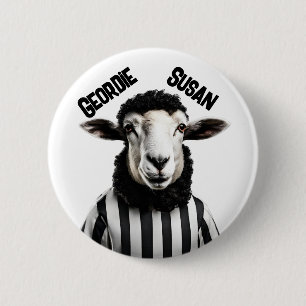 Bóton Redondo 5.08cm Geordie pin crachá, Newcastle upon Tyne, Howay Pet