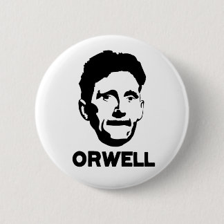 Bóton Redondo 5.08cm George Orwell