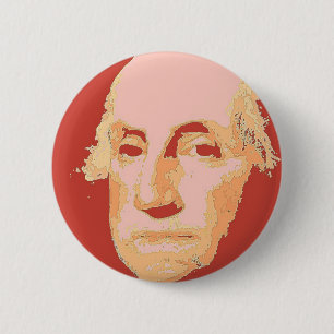 Bóton Redondo 5.08cm George Washington