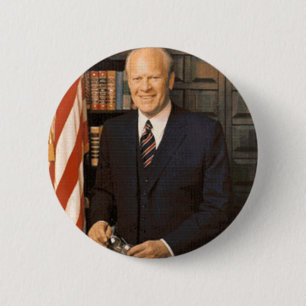 Bóton Redondo 5.08cm Gerald Ford