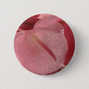 Bóton Redondo 5.08cm Gerânio rosa: quase Rosas claro sólidas