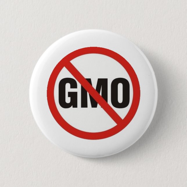 Bóton Redondo 5.08cm GMO livra (Frente)