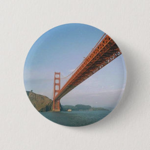 Bóton Redondo 5.08cm Golden gate bridge
