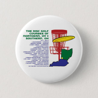 Bóton Redondo 5.08cm Golfe do disco de Ohio Kentucky