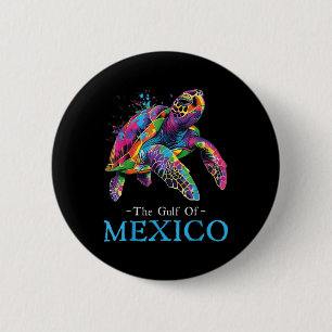 Bóton Redondo 5.08cm Golfo do México Camisa Golfo Da América 2025
