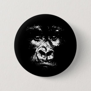 Bóton Redondo 5.08cm Gorilla Shadows
