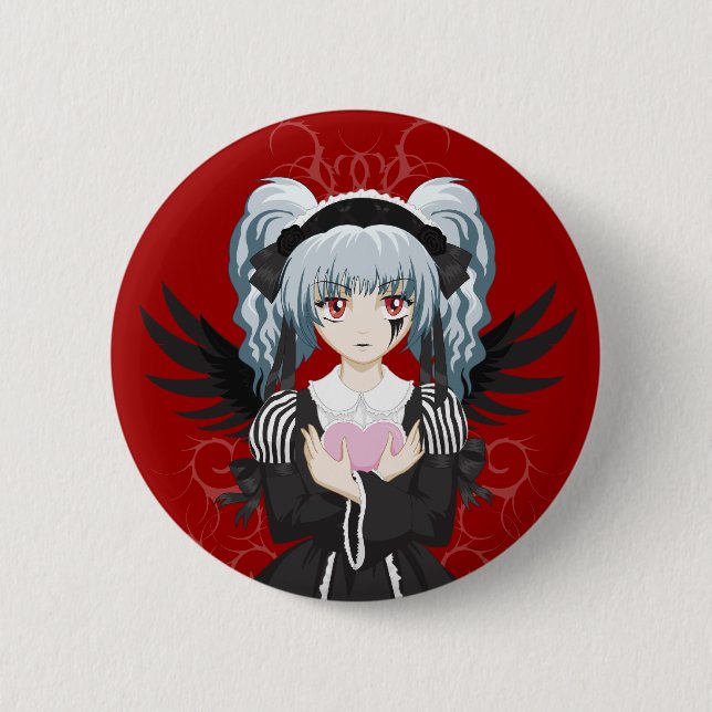 Bóton Redondo 5.08cm Gothloli (Frente)