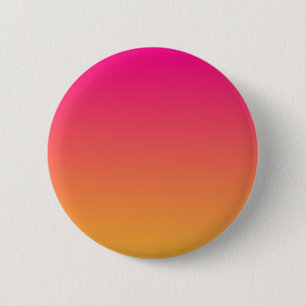 Bóton Redondo 5.08cm Gradiente rosa e laranja